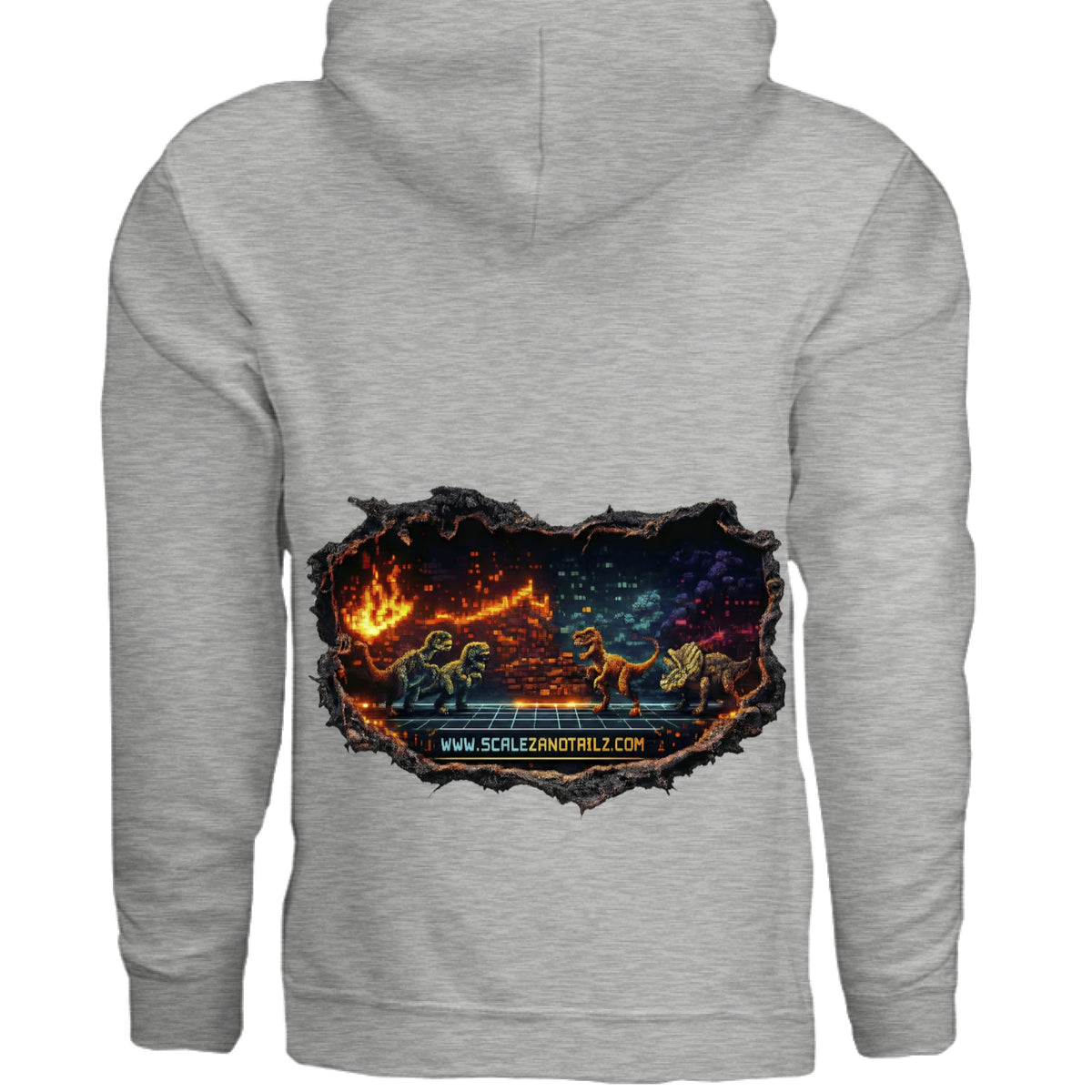 Ash Grey - BACK