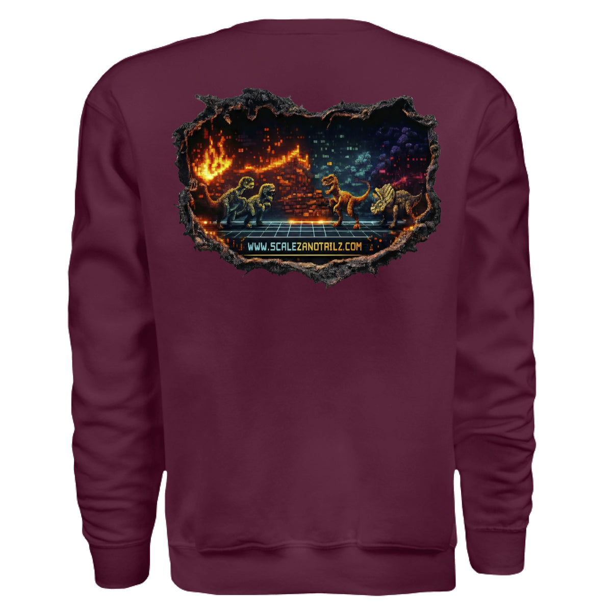 MAROON - BACK