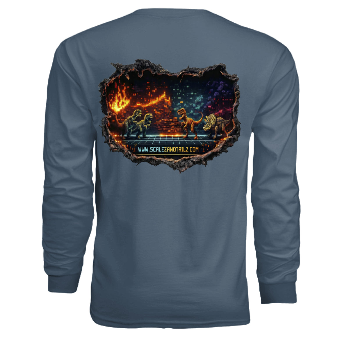 INDIGO BLUE - BACK