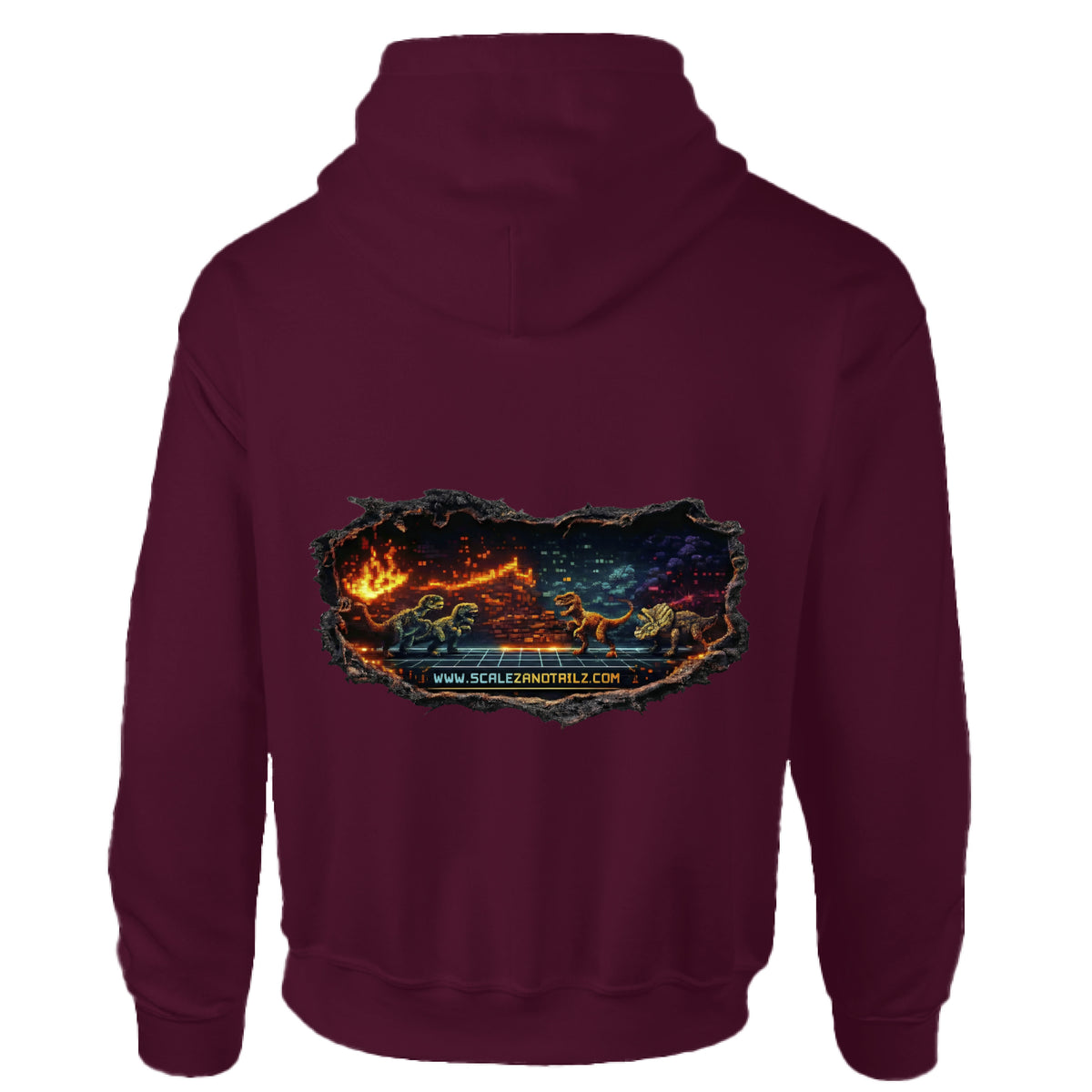 MAROON - BACK