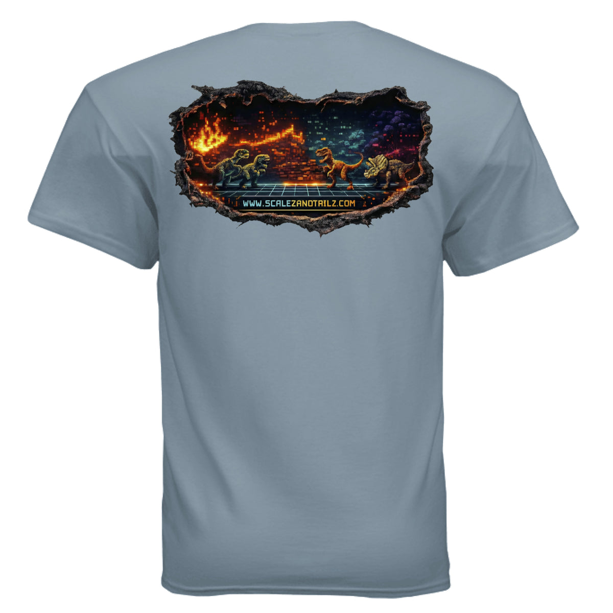STONE BLUE - BACK