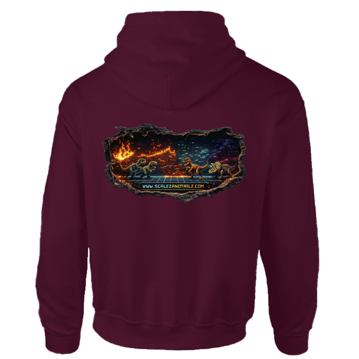 MAROON - BACK