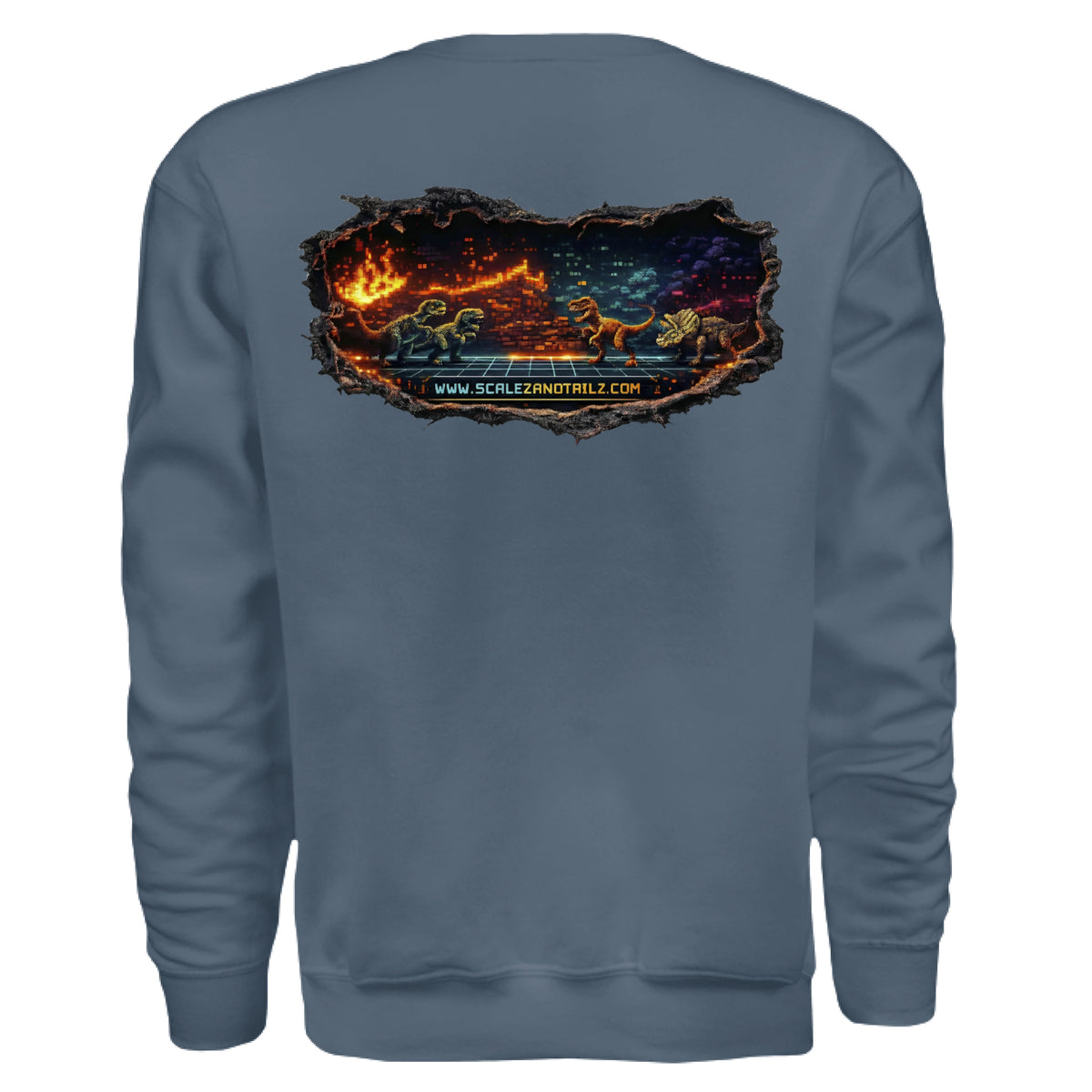 INDIGO BLUE - BACK