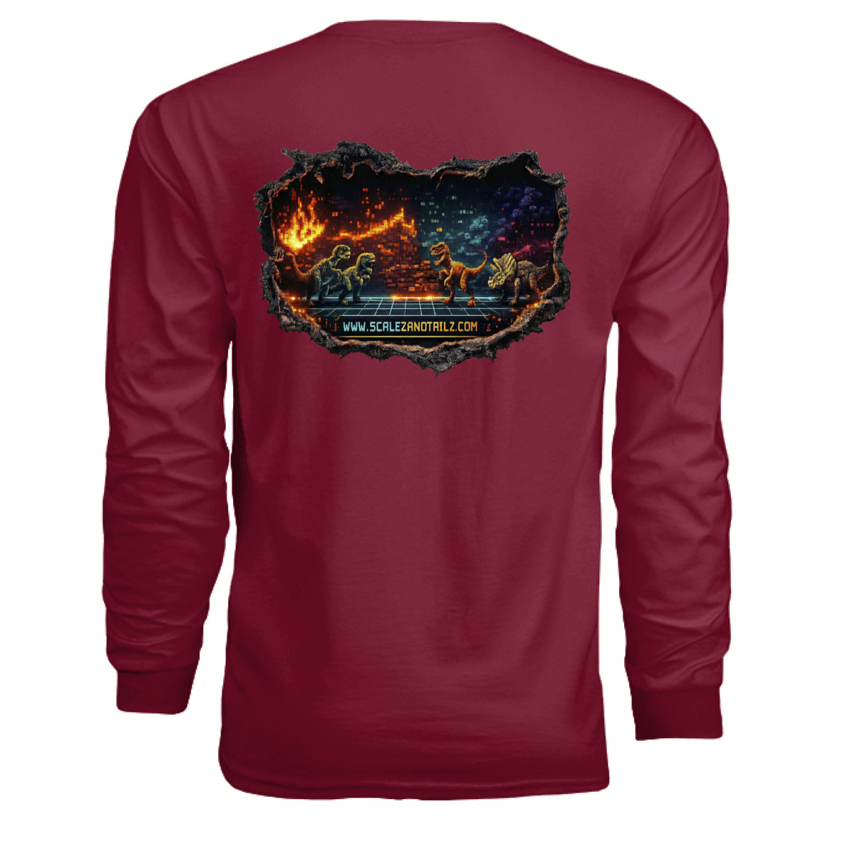 CARDINAL RED - BACK