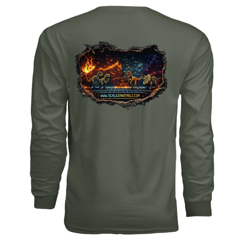 MILITARY GREEN - BACK