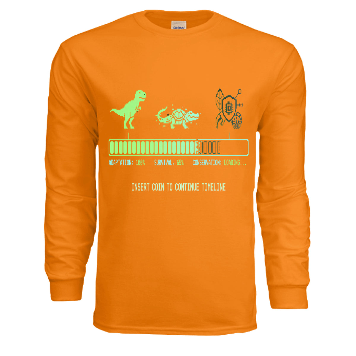 SAFETY ORANGE - FRONT