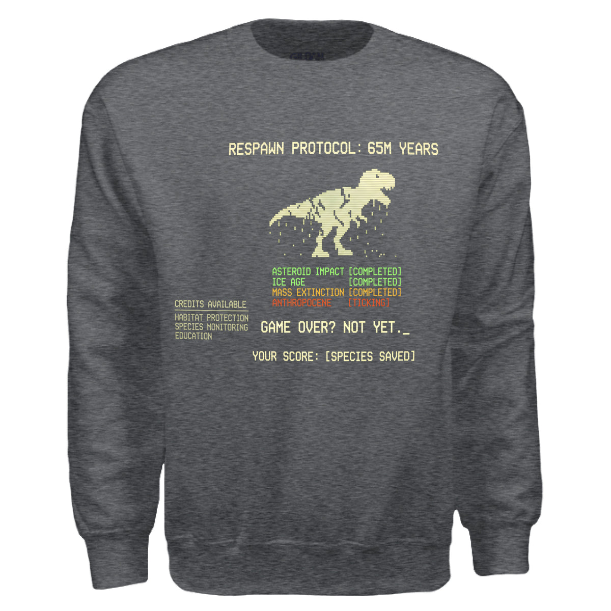 DARK HEATHER - FRONT