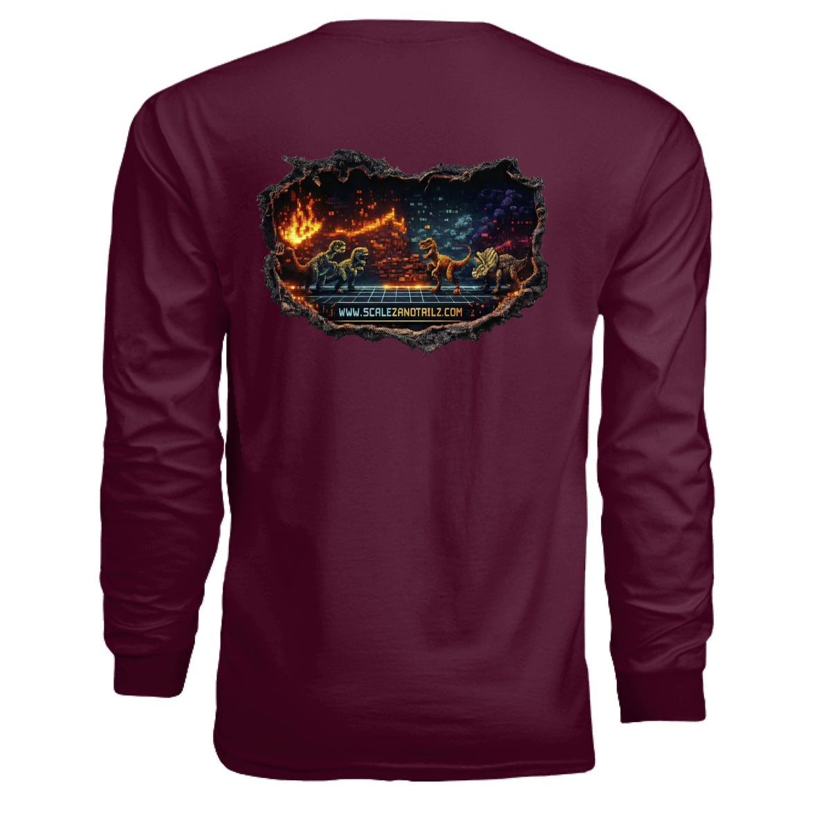 MAROON - BACK