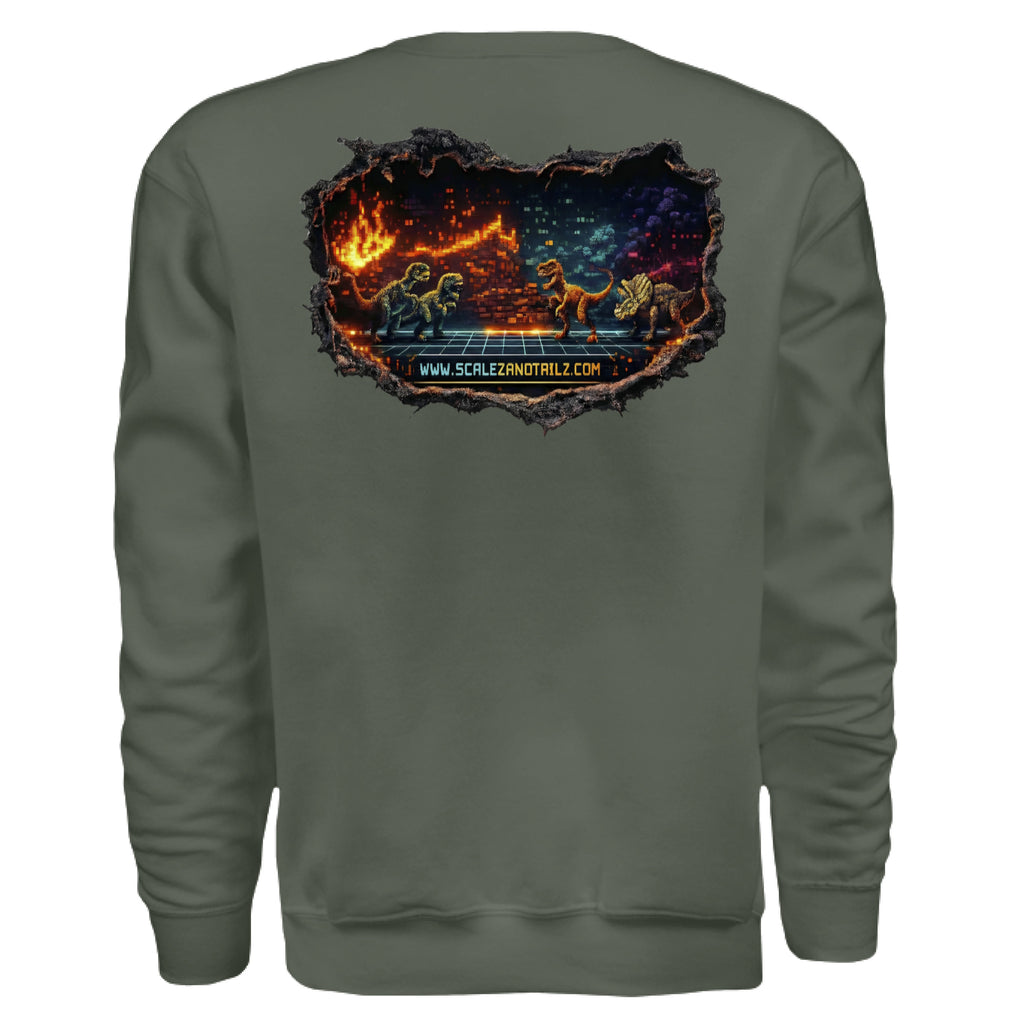 MILITARY GREEN - BACK