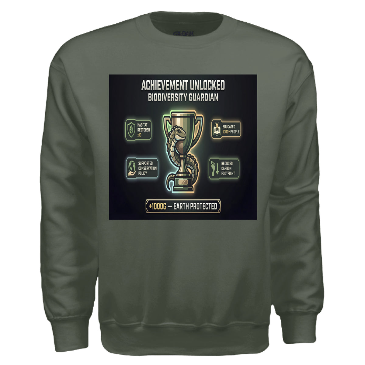MILITARY GREEN - FRONT