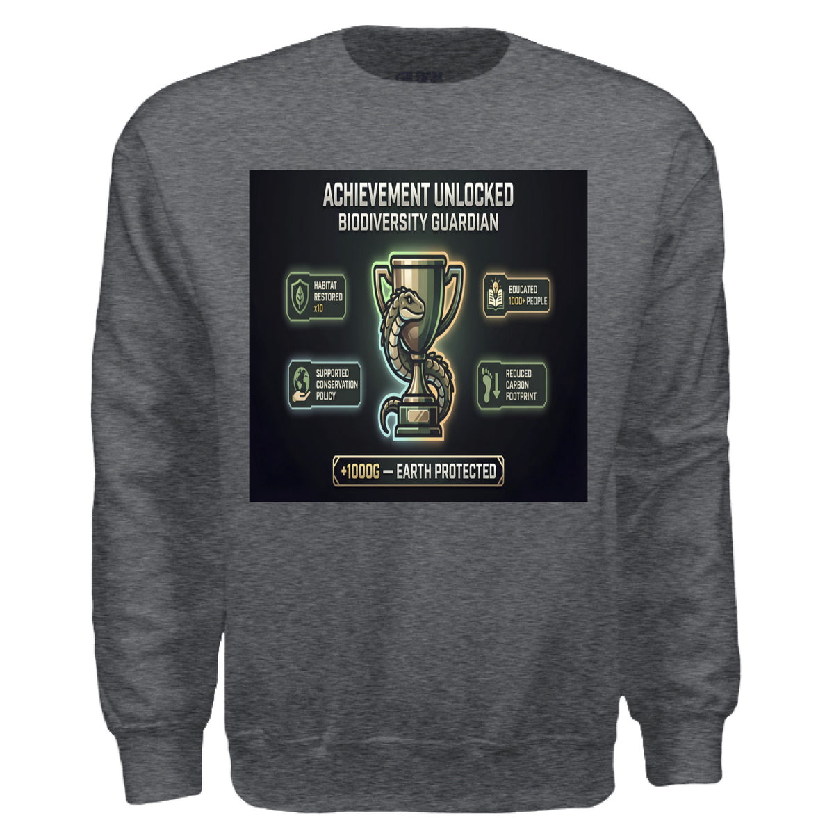 DARK HEATHER - FRONT
